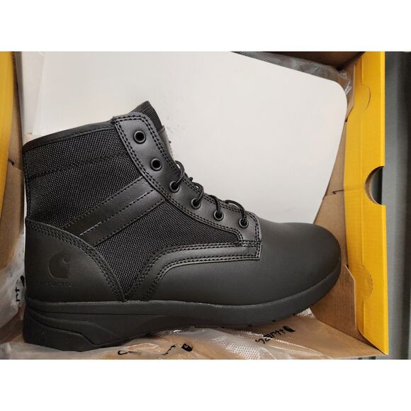 Carhartt Force Slip‑Resistant Sneaker Boot Men’s 10 Wide Black NEW